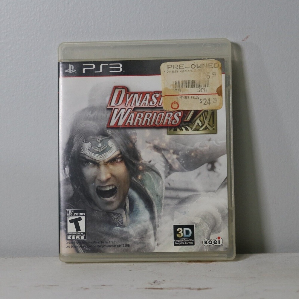 Dynasty Warriors 7 Sony PlayStation 3 PS3 CIB Complete Video Game Tested​​